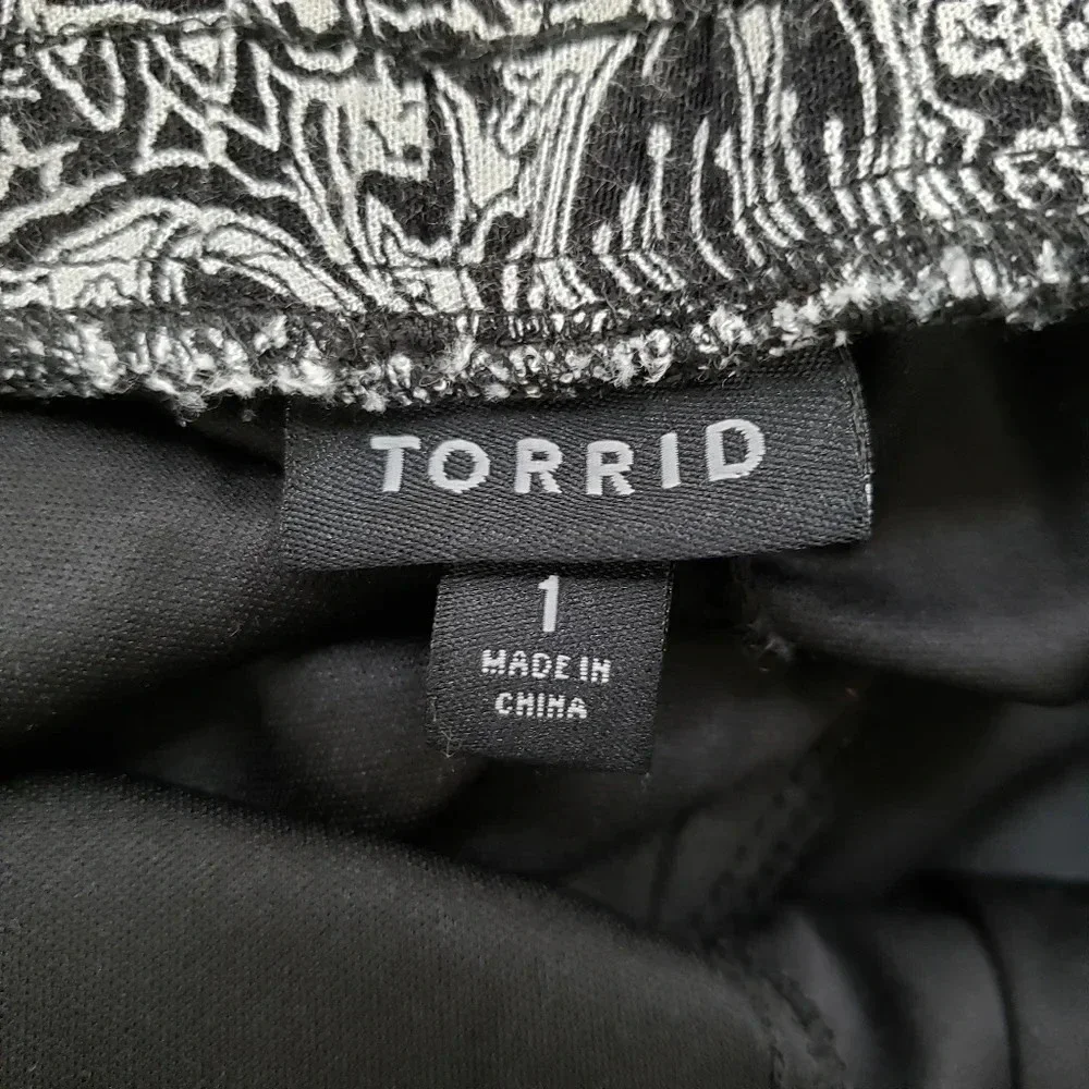 Torrid Printed Lined Shorts
